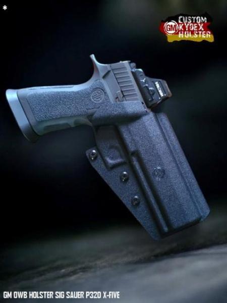 GM OWB Custom Kydex Holster Multi Mount Sig Sauer